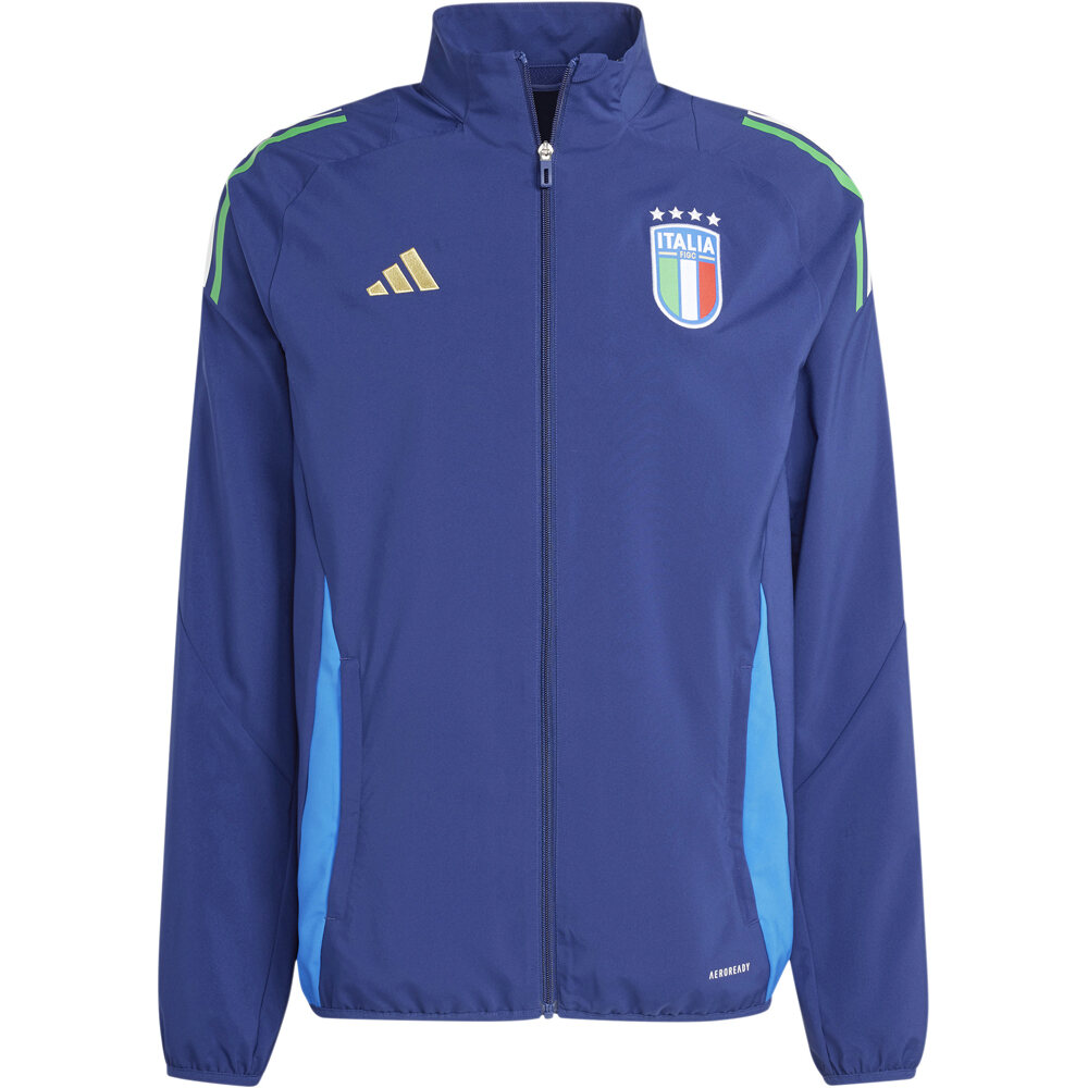 adidas sudadera entrenamiento fútbol ITALIA 25 PRE JKT 05