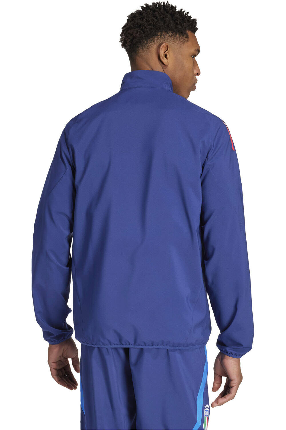 adidas sudadera entrenamiento fútbol ITALIA 25 PRE JKT vista trasera