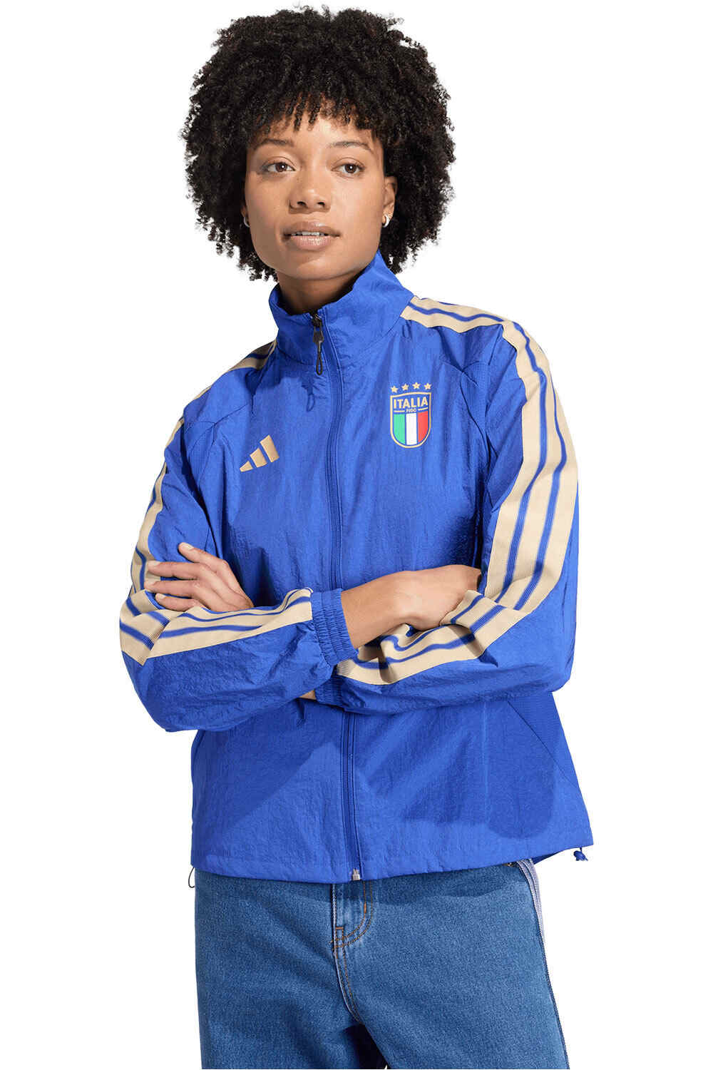 adidas sudadera entrenamiento fútbol ITALIA 26 vista frontal