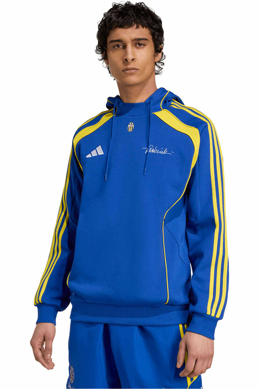 adidas sudadera entrenamiento fútbol JUVENTUS VIALLI PACK DOUBLEKNIT vista frontal