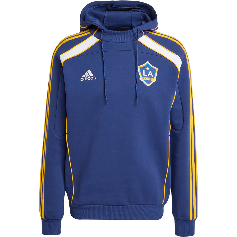 adidas sudadera entrenamiento fútbol LA Galaxy UBP Travel Hoodie 05
