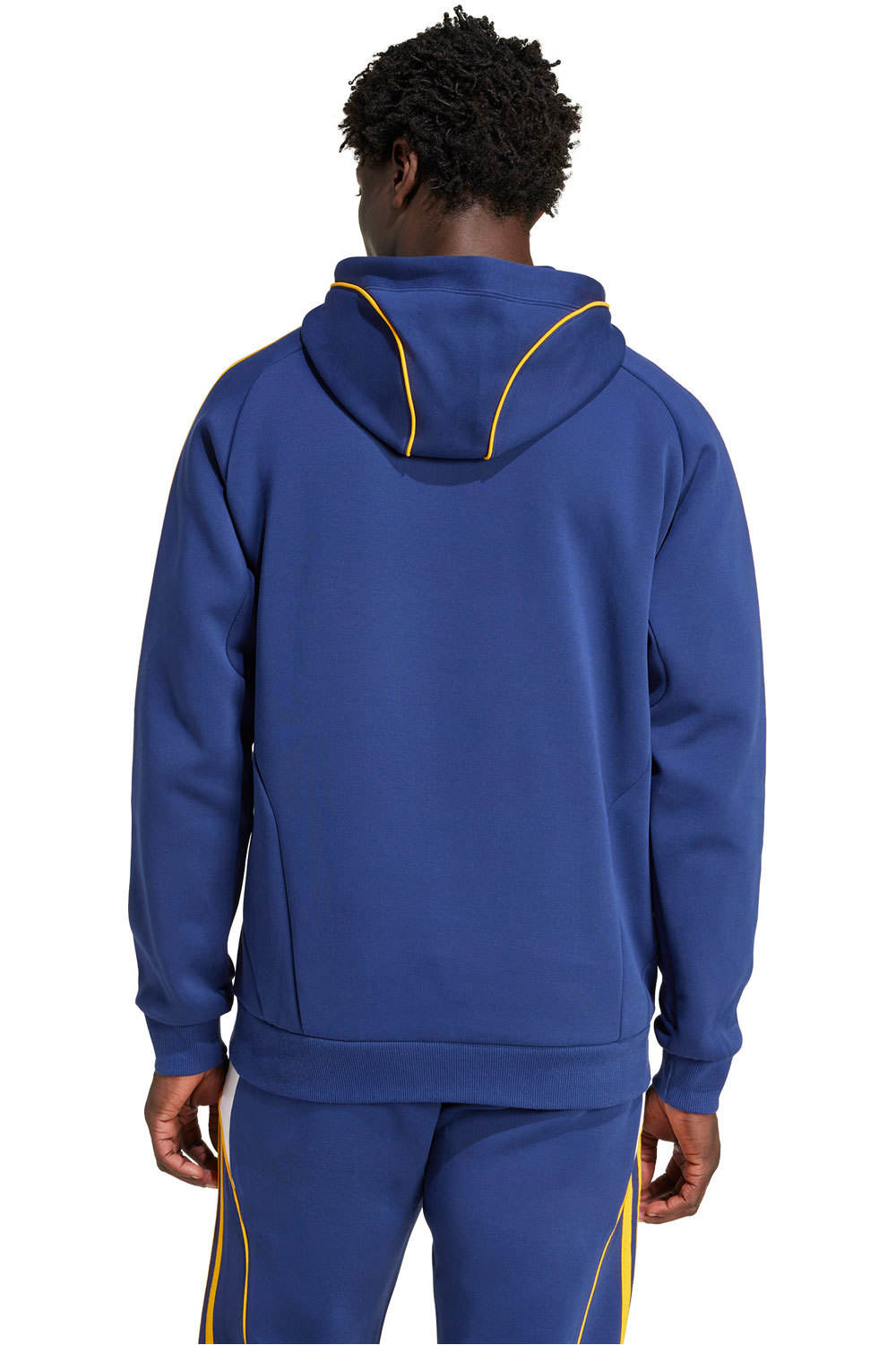 adidas sudadera entrenamiento fútbol LA Galaxy UBP Travel Hoodie vista trasera