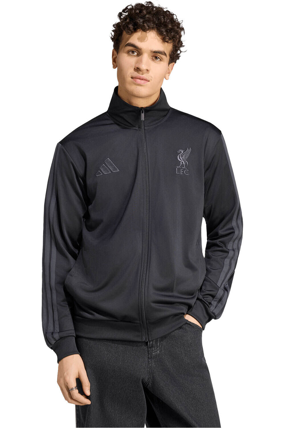 adidas sudadera entrenamiento fútbol LIVERPOOL FC DNA vista frontal