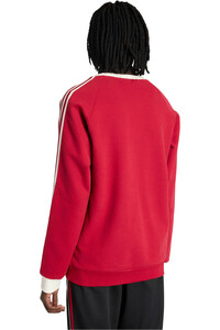 adidas sudadera entrenamiento fútbol MANCHESTER U ORIGINALS CREW vista trasera