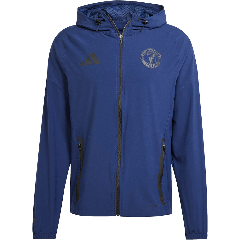 adidas sudadera entrenamiento fútbol MANCHESTER U TIRO 25 VIS TECH TRAVEL 05