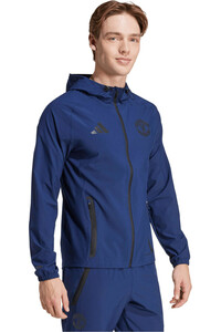 adidas sudadera entrenamiento fútbol MANCHESTER U TIRO 25 VIS TECH TRAVEL vista detalle
