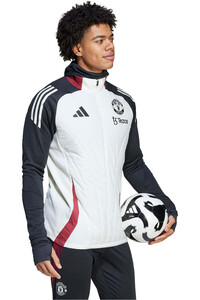 adidas sudadera entrenamiento fútbol Manchester United Tiro 24 Winterized vista detalle