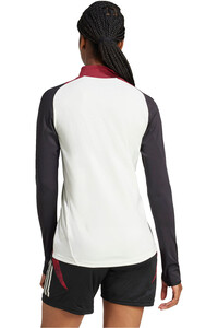 adidas sudadera entrenamiento fútbol M.UNITED 25 TR TOPW vista trasera