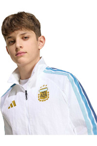 adidas sudadera entrenamiento fútbol niño ARGENTINA 26 H AN JK Y vista detalle