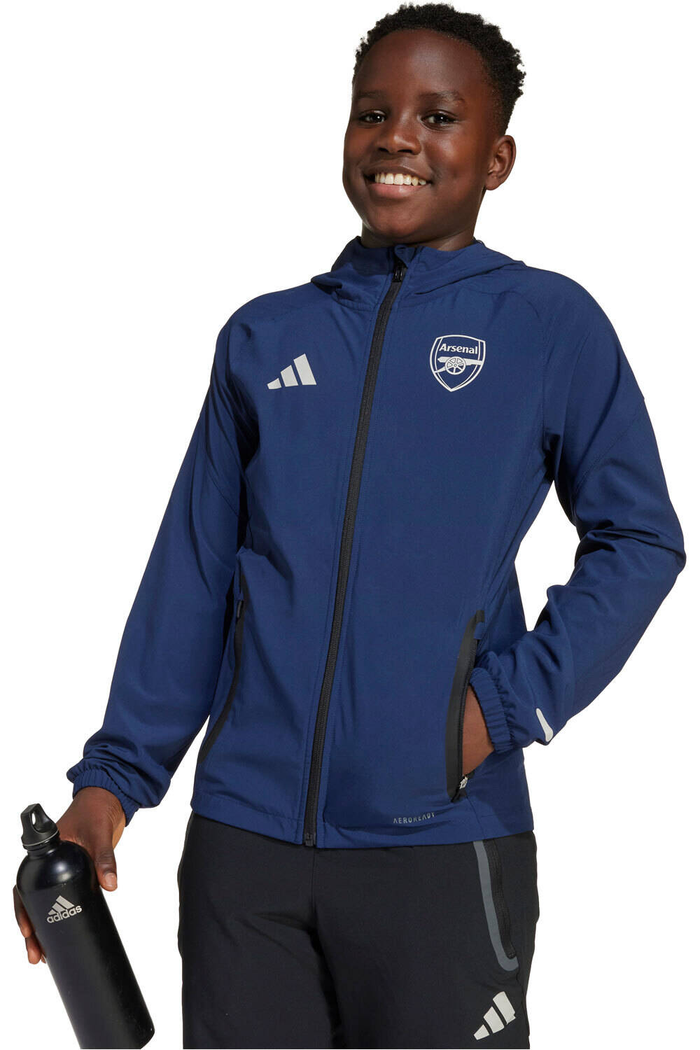 adidas sudadera entrenamiento fútbol niño ARSENAL 26 C VT J Y vista detalle