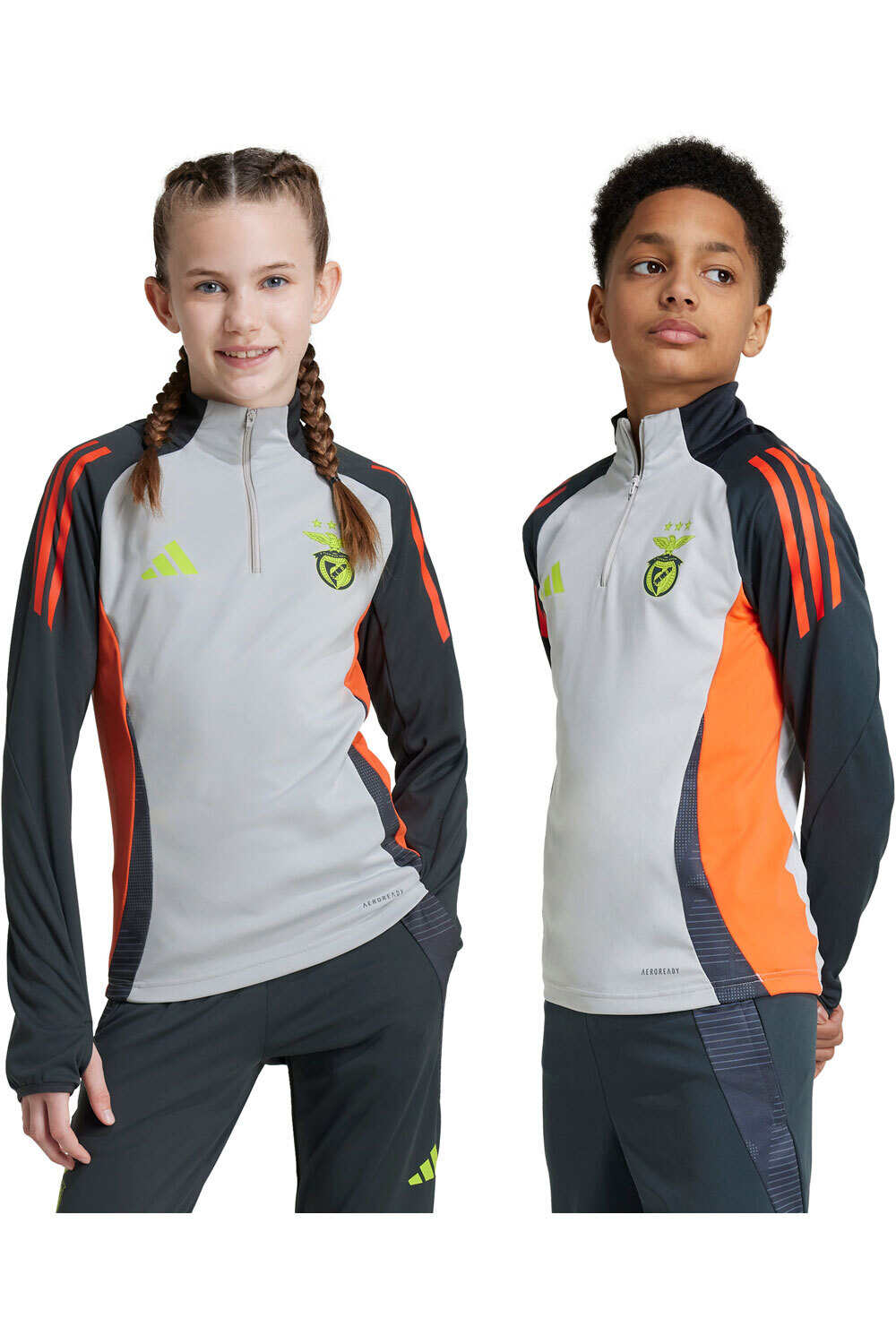 adidas sudadera entrenamiento fútbol niño BENFICA 25 TR TOPY vista frontal
