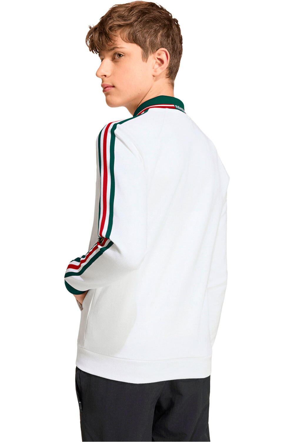adidas sudadera entrenamiento fútbol niño FMF A OG JK Y vista trasera