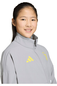 adidas sudadera entrenamiento fútbol niño HIMNO JUVENTUS FC Z.N.E. vista detalle