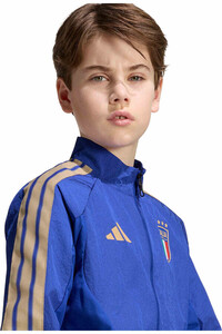 adidas sudadera entrenamiento fútbol niño ITALIA 26 H AN JK Y vista detalle