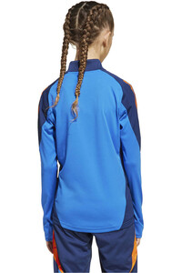 adidas sudadera entrenamiento fútbol niño JUVENTUS 25 TR TOPY vista trasera