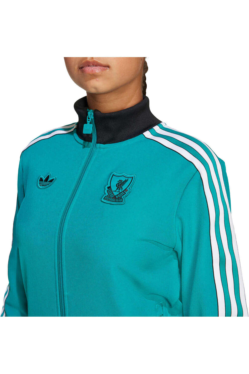 adidas sudadera entrenamiento fútbol niño LIVERPOOL FC TERRACE ICONS vista detalle