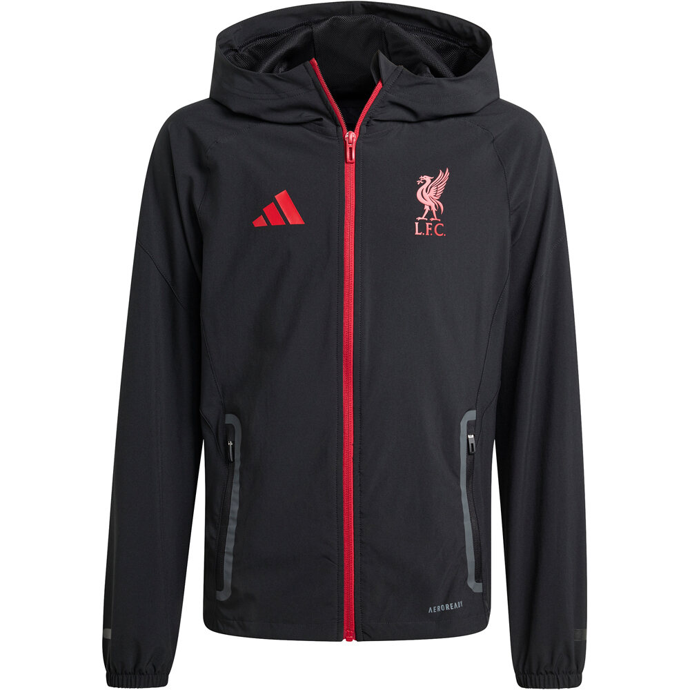 adidas sudadera entrenamiento fútbol niño LIVERPOOL FC TIRO 26 COMPETITION VIS TECH TRAVEL 04