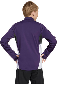 adidas sudadera entrenamiento fútbol niño MANCHESTER UNITED 25/26 COMPETITION vista trasera