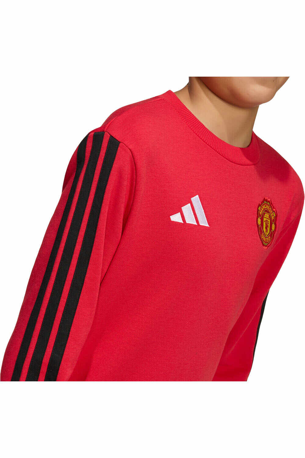 adidas sudadera entrenamiento fútbol niño MANCHESTER UNITED NIOS 03