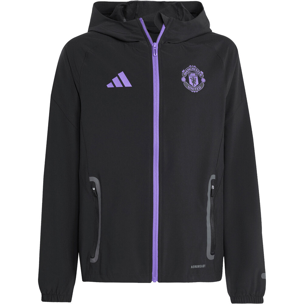 adidas sudadera entrenamiento fútbol niño MANCHESTER UNITED TIRO25 vista detalle