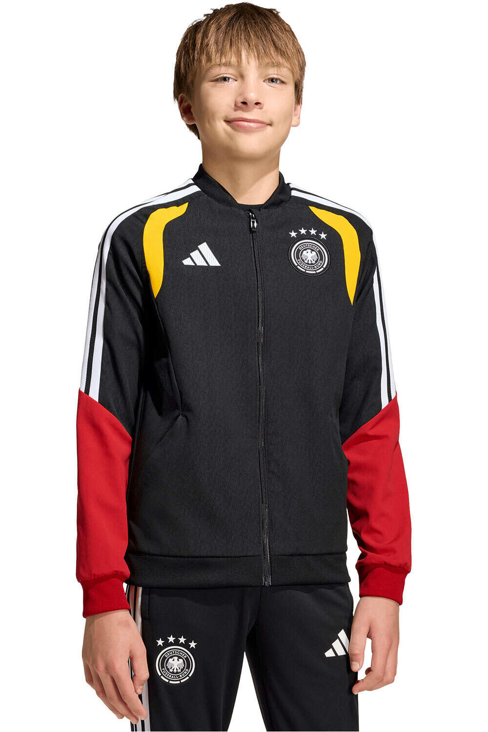 adidas sudadera entrenamiento fútbol niño PRESENTACIN ALEMANIA TIRO 26 vista frontal
