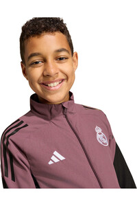 adidas sudadera entrenamiento fútbol niño REAL MADRID TIRO 25 COMPETITION vista detalle