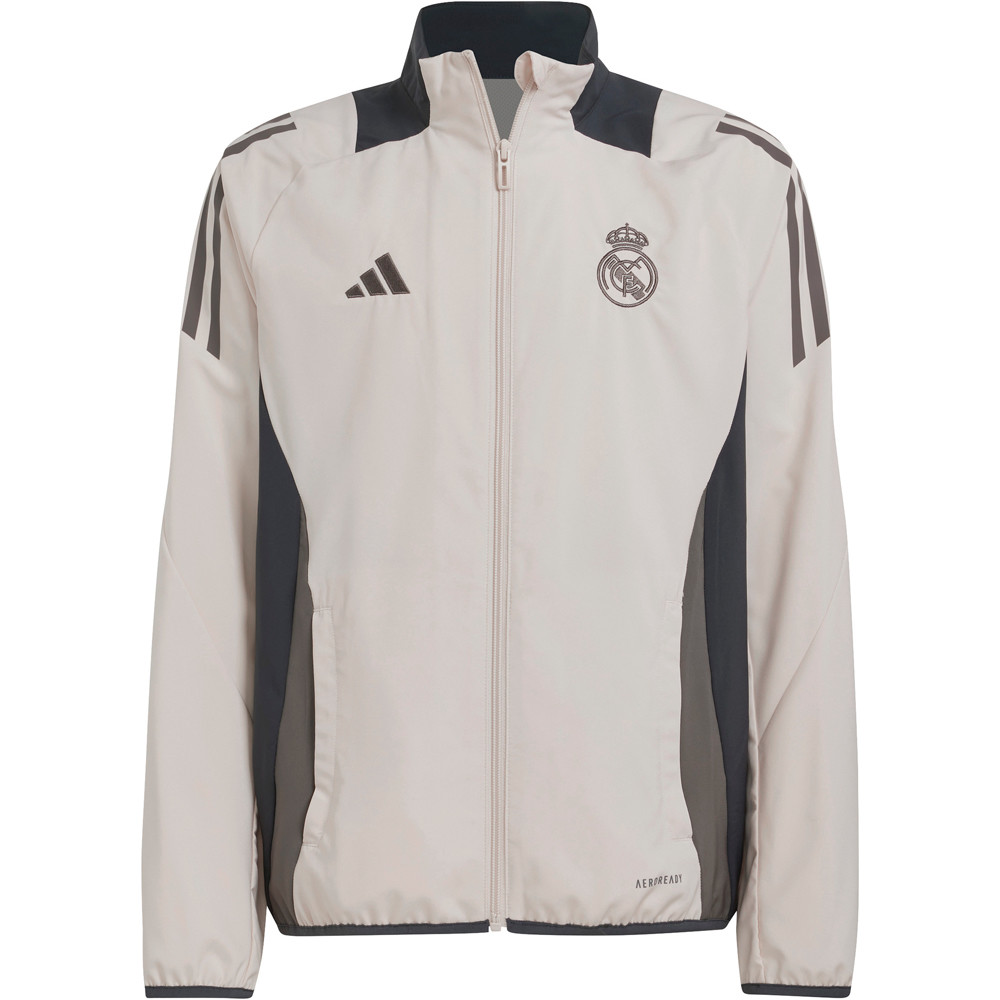 adidas sudadera entrenamiento fútbol niño R.MADRID 25 EU PRE JKY 04