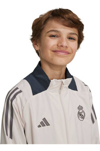 adidas sudadera entrenamiento fútbol niño R.MADRID 25 EU PRE JKY vista detalle