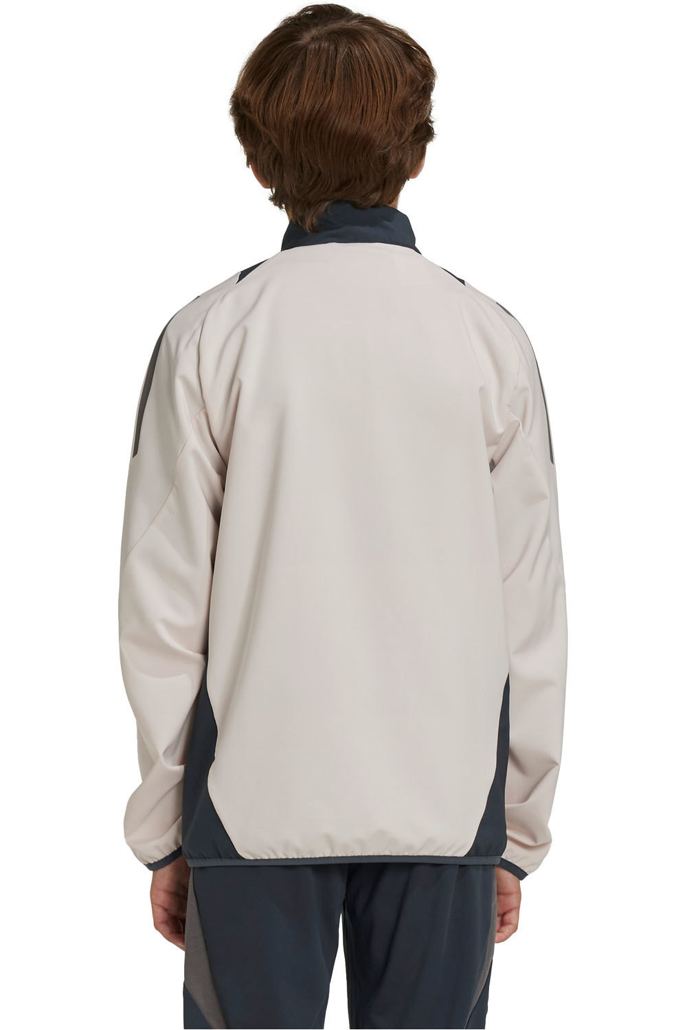 adidas sudadera entrenamiento fútbol niño R.MADRID 25 EU PRE JKY vista trasera