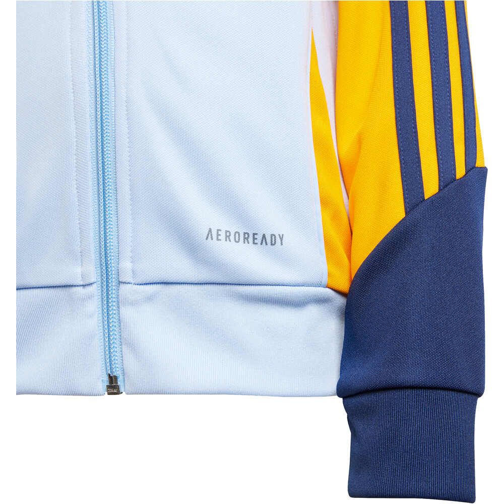 adidas sudadera entrenamiento fútbol niño R.MADRID 25 TK SUIT I 06