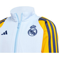 adidas sudadera entrenamiento fútbol niño R.MADRID 25 TK SUIT I 07