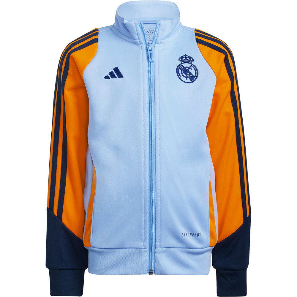 adidas sudadera entrenamiento fútbol niño R.MADRID 25 TK SUIT I vista trasera