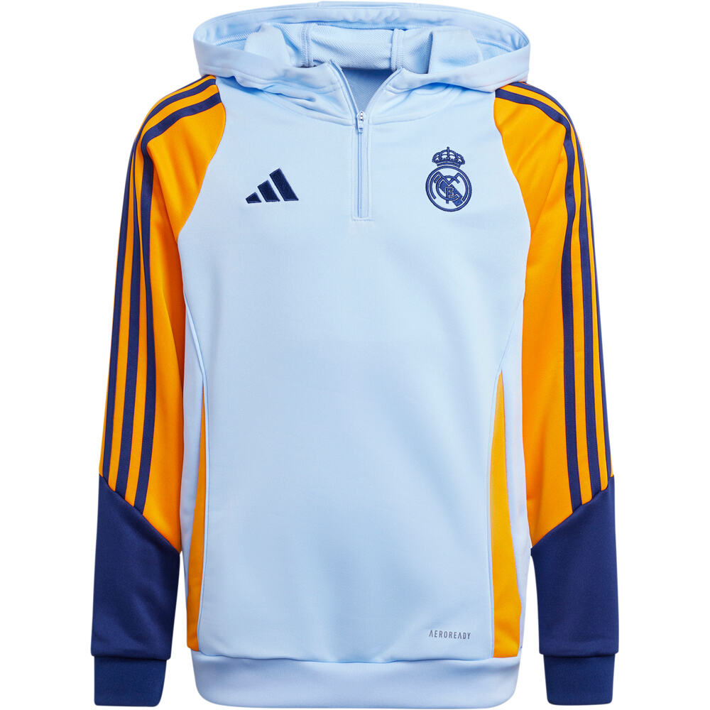 adidas sudadera entrenamiento fútbol niño R.MADRID 25 TKHODY 04