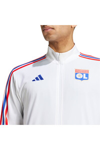 adidas sudadera entrenamiento fútbol OLYMPIQUE DE LYON DNA TRACK vista detalle