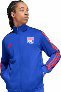 adidas sudadera entrenamiento fútbol OLYMPIQUE DE LYON DNA vista detalle