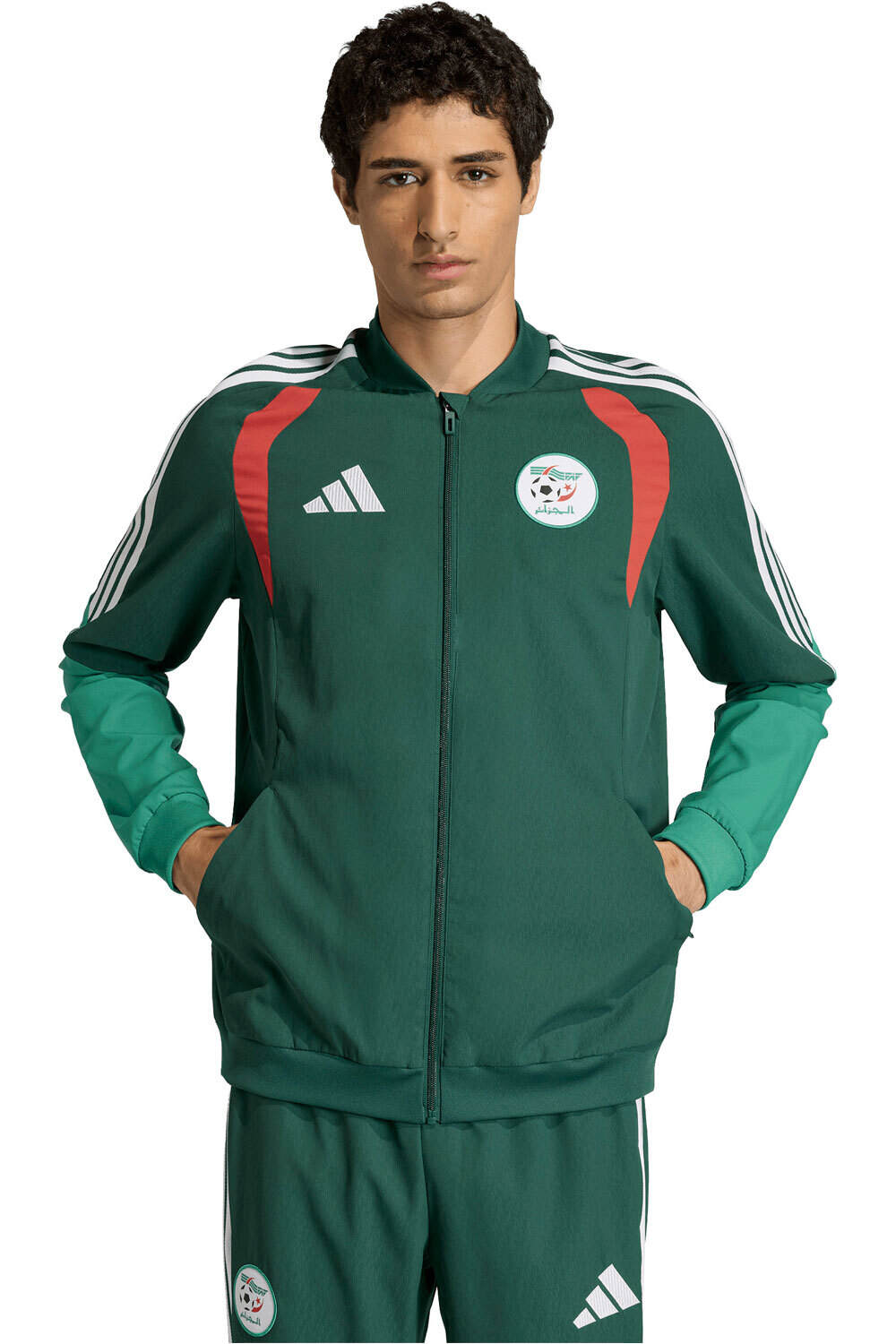 adidas sudadera entrenamiento fútbol PRESENTACIN ARGELIA 26 vista frontal