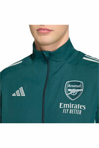 adidas sudadera entrenamiento fútbol PRESENTACIN ARSENAL TIRO 25 COMPET vista detalle