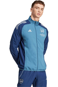 adidas sudadera entrenamiento fútbol PRESENTACIN ARSENAL TIRO 25 COMPET vista detalle