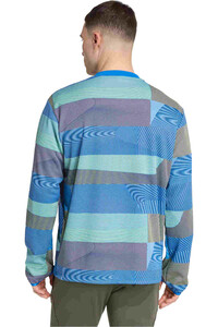 adidas sudadera entrenamiento fútbol REAL MADRID 25/26 PRE-MATCH vista trasera