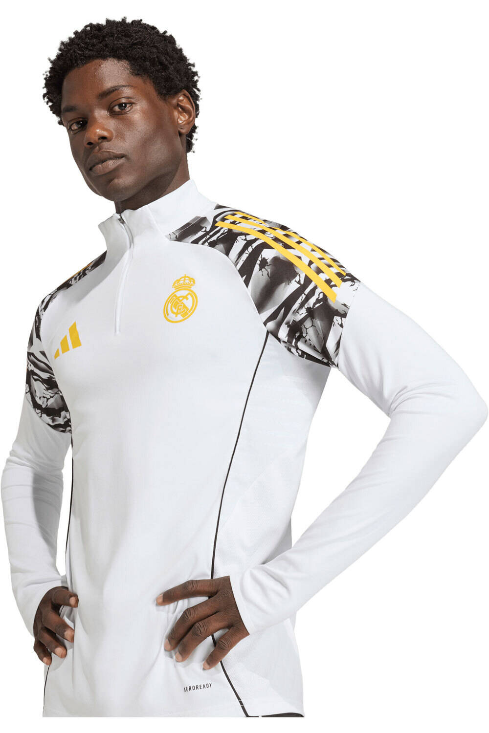 adidas sudadera entrenamiento fútbol REAL MADRID AVENGERS 25/26 TIRO 25 vista detalle