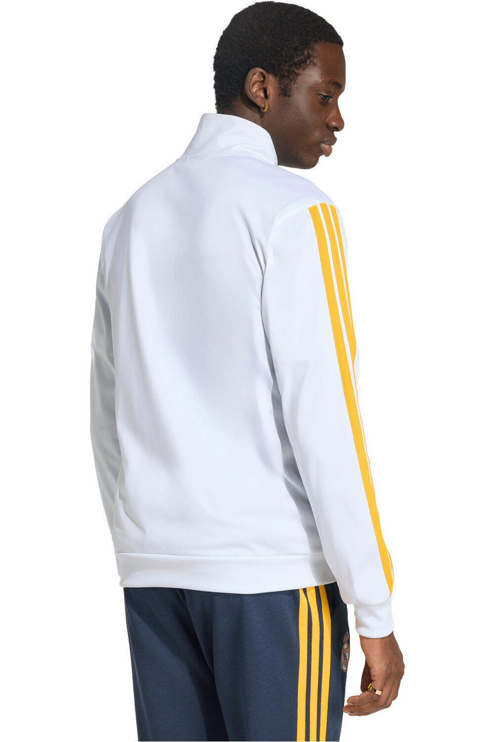 adidas sudadera entrenamiento fútbol REAL MADRID DNA vista trasera