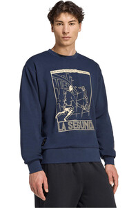 adidas sudadera entrenamiento fútbol REAL MADRID HERITAGE CREW 03