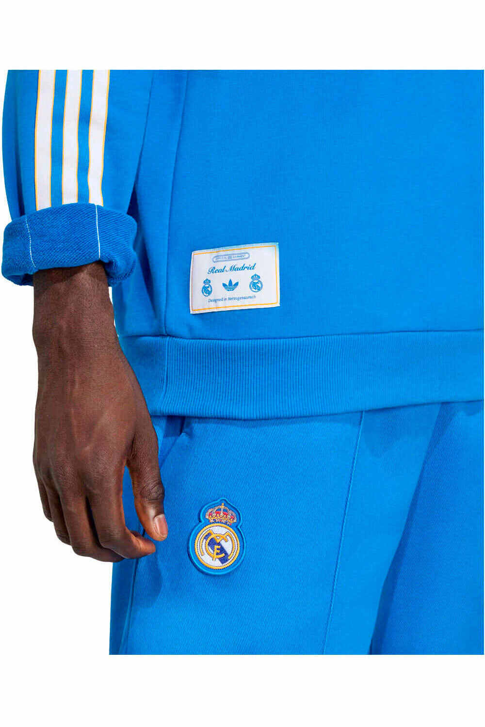 adidas sudadera entrenamiento fútbol REAL MADRID TERRACE ICONS 03