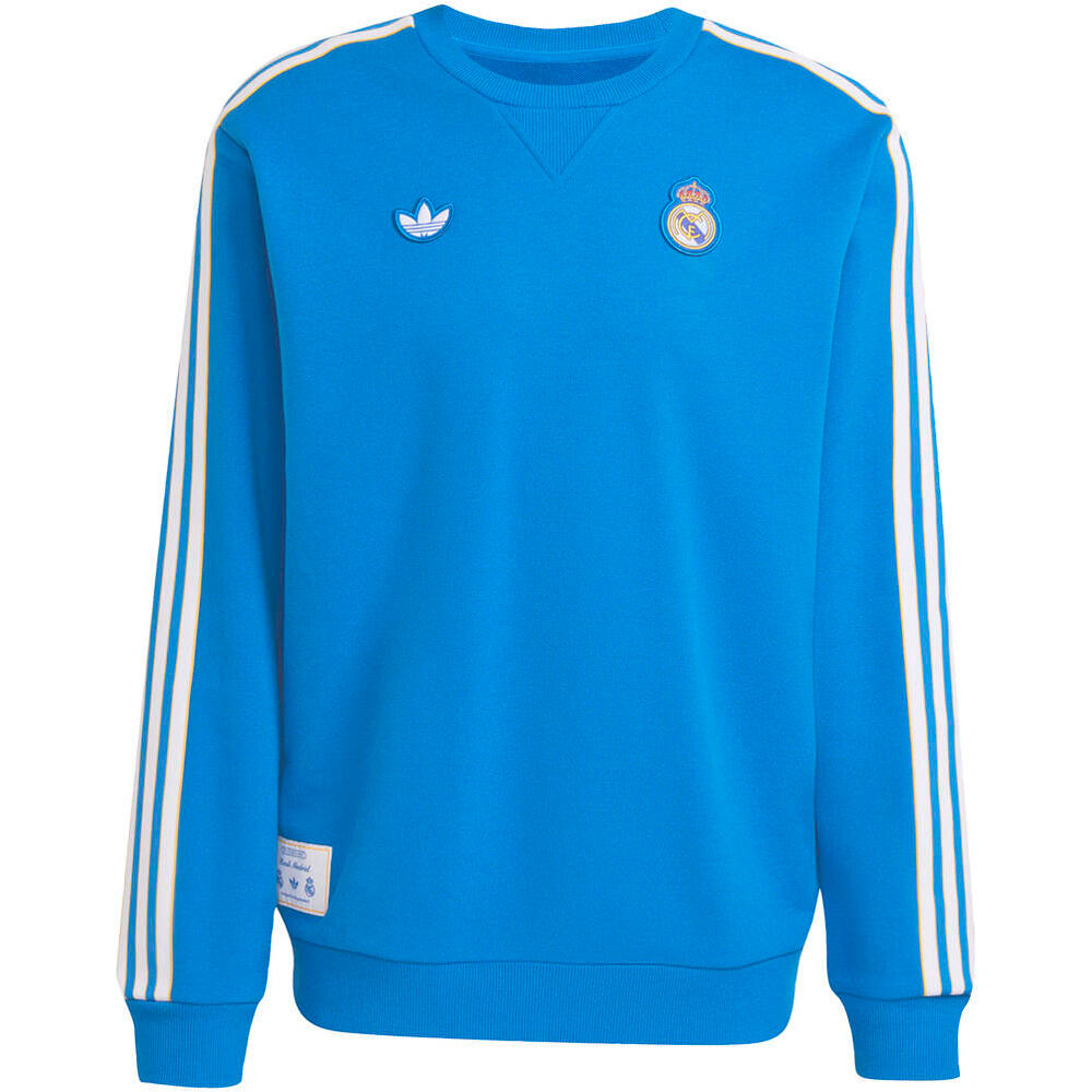 adidas sudadera entrenamiento fútbol REAL MADRID TERRACE ICONS 04
