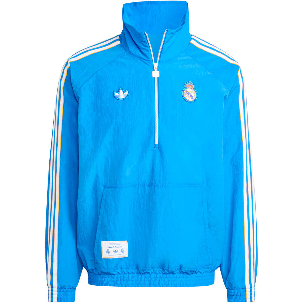 adidas sudadera entrenamiento fútbol REAL MADRID TERRACE ICONS HALF-ZIP 03