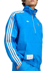 adidas sudadera entrenamiento fútbol REAL MADRID TERRACE ICONS HALF-ZIP vista detalle