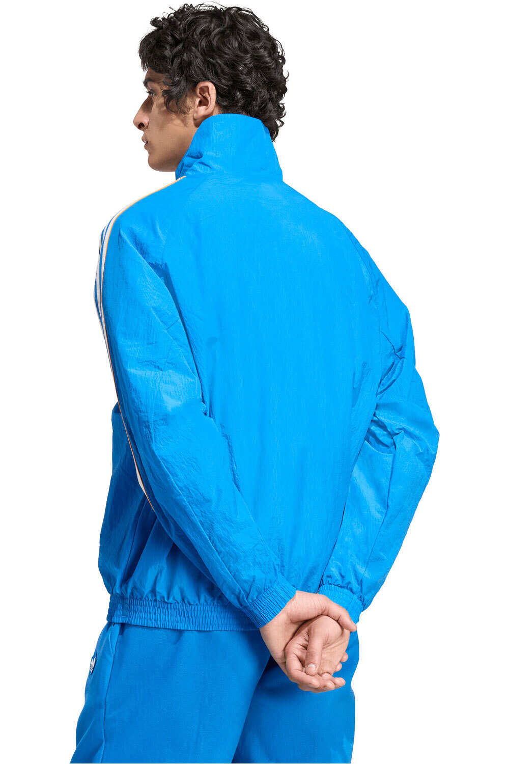 adidas sudadera entrenamiento fútbol REAL MADRID TERRACE ICONS HALF-ZIP vista trasera