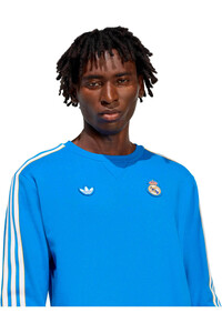 adidas sudadera entrenamiento fútbol REAL MADRID TERRACE ICONS vista detalle
