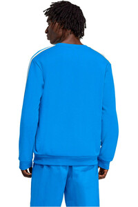 adidas sudadera entrenamiento fútbol REAL MADRID TERRACE ICONS vista trasera