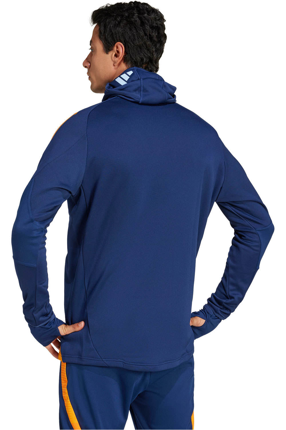 adidas sudadera entrenamiento fútbol Real Madrid Tiro 24 Winterized vista trasera